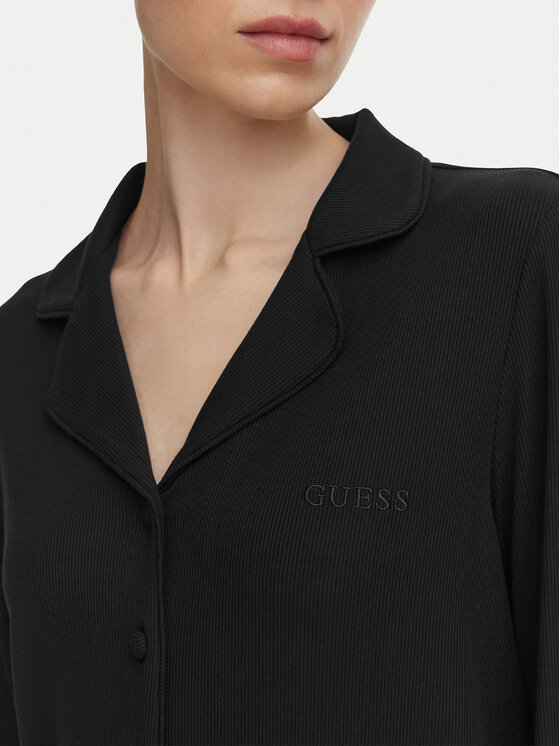 Guess Guess Pyžamo O6BX04 K5041 Černá Regular Fit