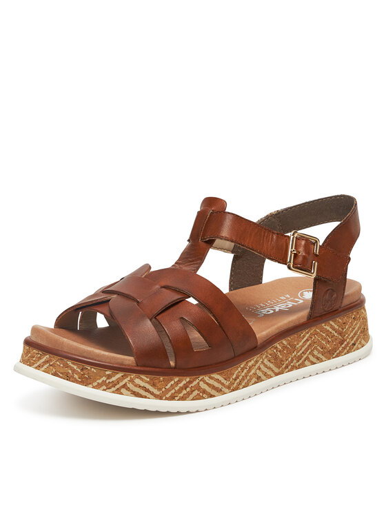 Rieker Rieker Sandalen W0853-24 Braun