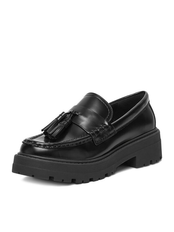 GINO ROSSI Gino Rossi Loafersy EO-HOX-12036 Černá