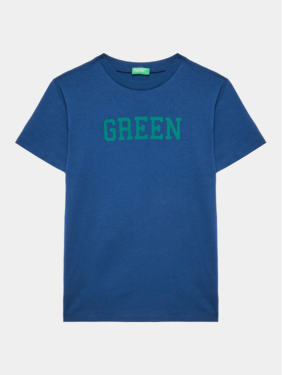United Colors Of Benetton Tricou 3096C10BJ Albastru Regular Fit
