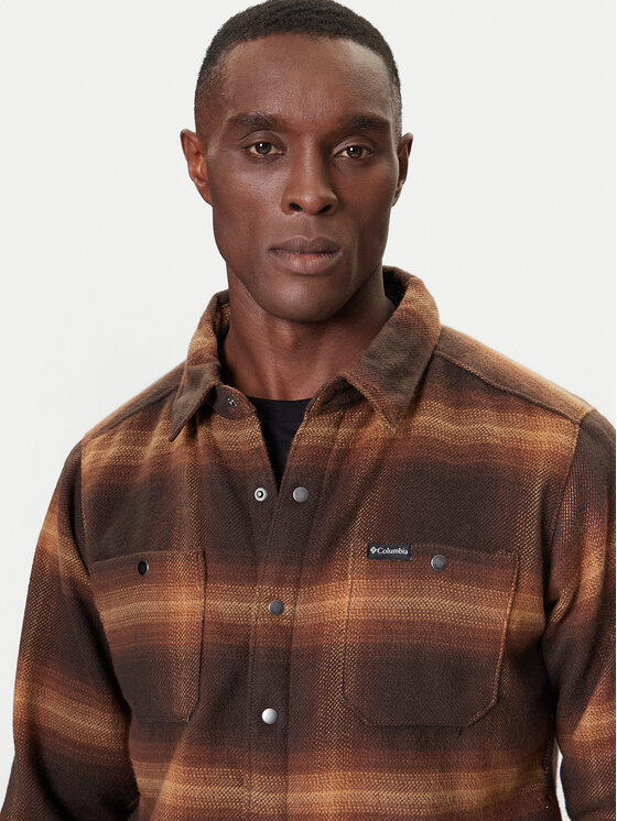 Columbia Columbia Πουκαμισοτζάκετ Windward™ II 2054771 Καφέ Regular Fit
