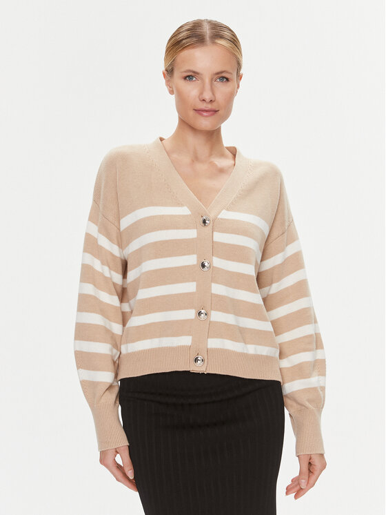 Guess Guess Cardigan W4RR56 Z37L1 Bej Regular Fit
