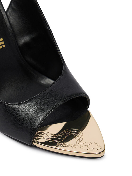 Just Cavalli Just Cavalli Sandale 80RA3S56 ZPB90 Crna