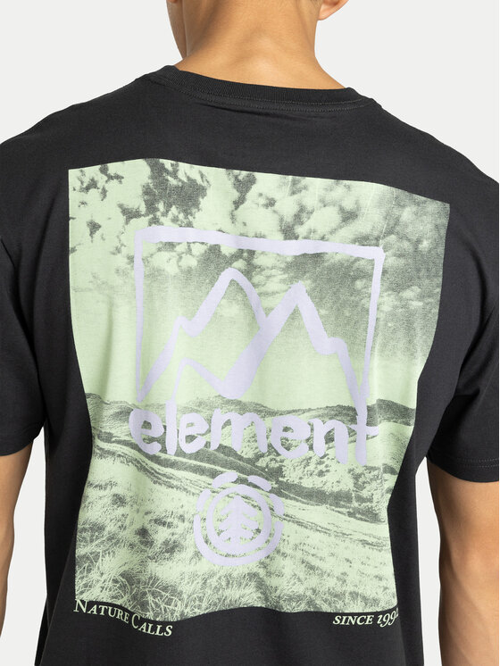 Element Element T-shirt Open Hills ELYZT00580 Nero Regular Fit