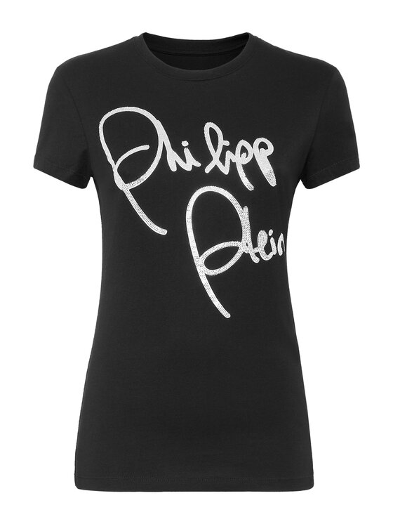 PHILIPP PLEIN PHILIPP PLEIN Tričko 4867 Čierna
