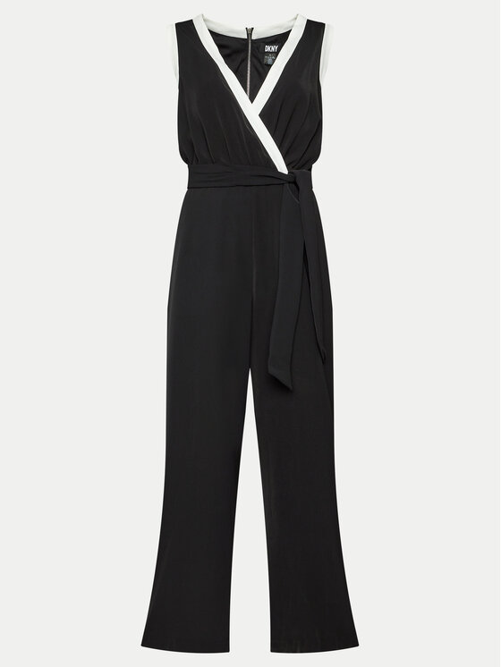 DKNY Salopetă DD4B201A Negru Regular Fit