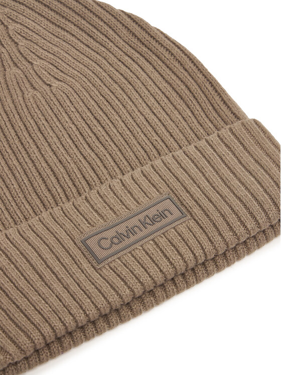 Calvin Klein Calvin Klein Čepice Patch Chunky LV04D8053G Béžová