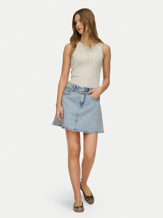 ONLY ONLY Marškinėliai Val 15371705 Smėlio Regular Fit