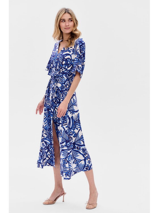 blue shadow blue shadow Sukienka Renee Niebieski Regular Fit