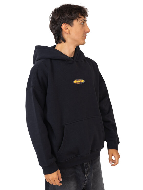 Mercur Mercur Bluza 90S Czarny Comfort Fit