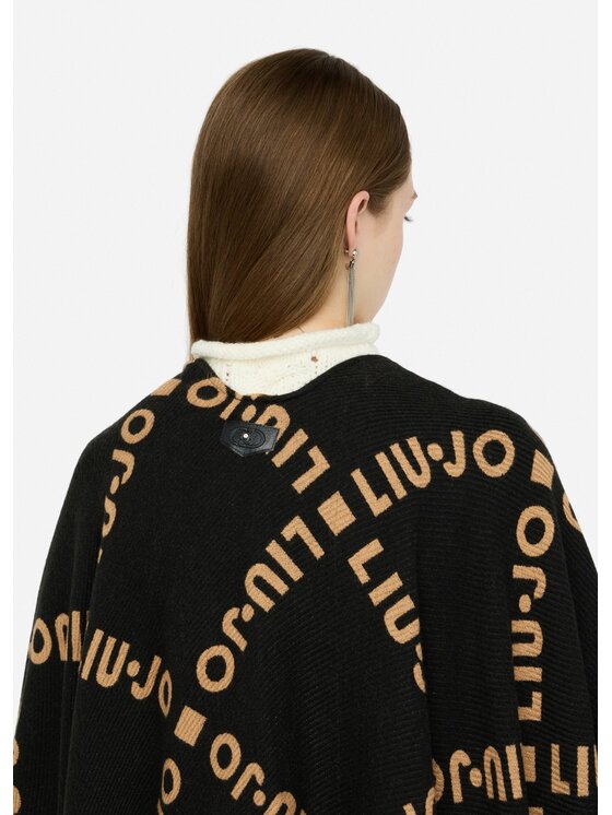 Liu Jo Liu Jo Poncho 2F5033T030022222 Nero Regular Fit