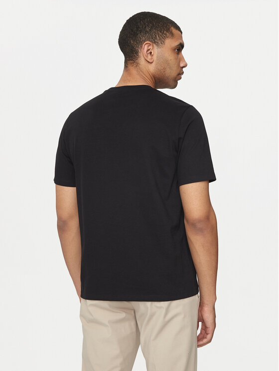 Guess Guess Tričko M4YI0A KCCM1 Čierna Regular Fit