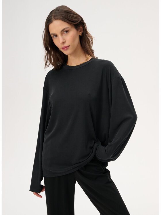 LEBRAND LEBRAND Longsleeve Anthony Czarny