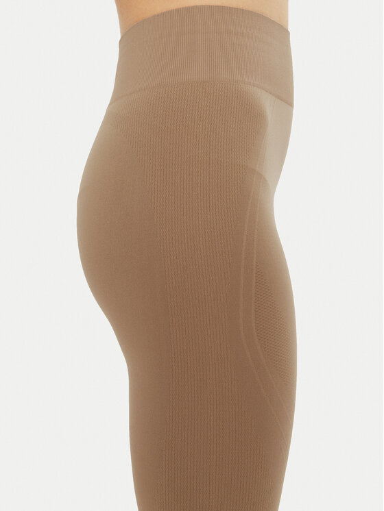 4F 4F Bielizna termoaktywna dolna 4FWAW24USEAF157 Brązowy Slim Fit