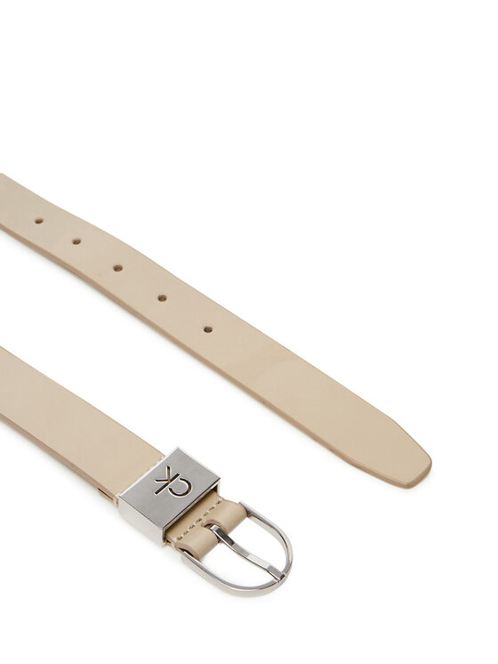 Calvin Klein Calvin Klein Dámský pásek Ck Loop Rnd Buckle 2.5_Smooth K60K612936 Béžová