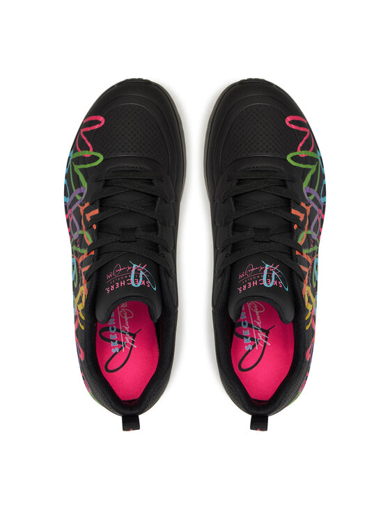 Skechers Skechers Αθλητικά Uno Lite - Heat of Lights 177977/BKMT Μαύρο