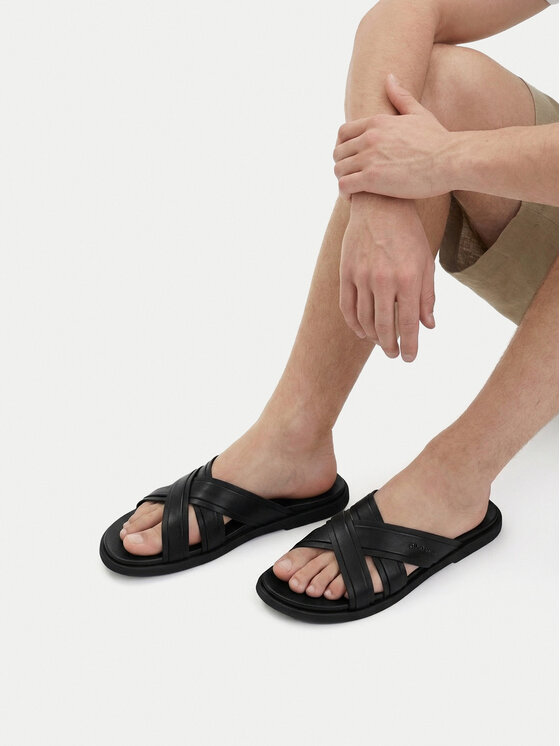 GINO ROSSI GINO ROSSI Чехли CEO-MARCELLO-11 MB Черен