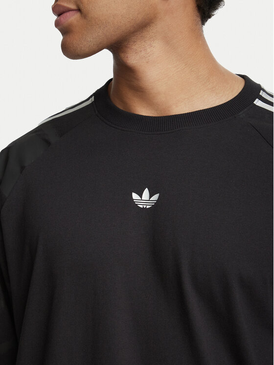 adidas adidas Longsleeve Adilenium 6 LH3328 Czarny Regular Fit