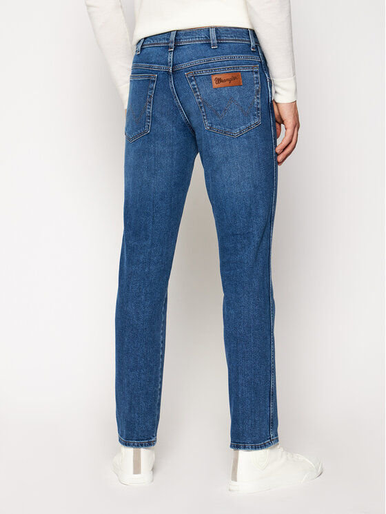 Wrangler Wrangler Slim Fit Jeans Texas W12SU5238 Dunkelblau Authentic Slim Fit
