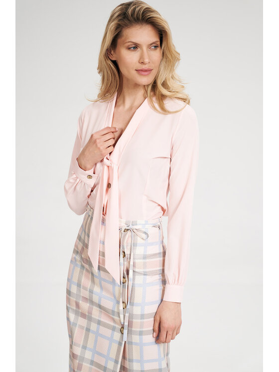 FIGL FIGL Halenka M700 Růžová Regular Fit
