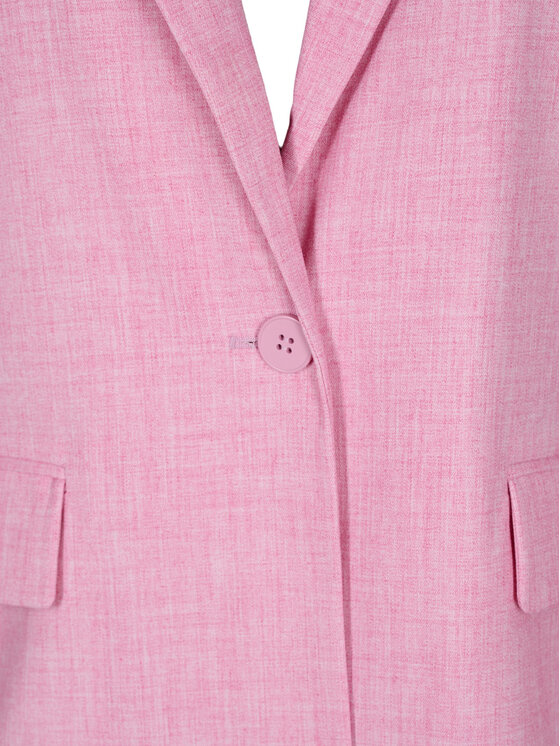 Zizzi Zizzi Σακάκι M90007A Ροζ Regular Fit