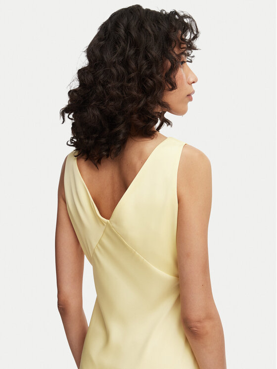 French Connection French Connection Abito da cocktail Bernice 719F8 Giallo chiaro Regular Fit