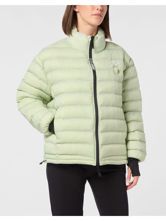 Plein Sport Plein Sport Giubbotto piumino 23975 Verde Regular Fit
