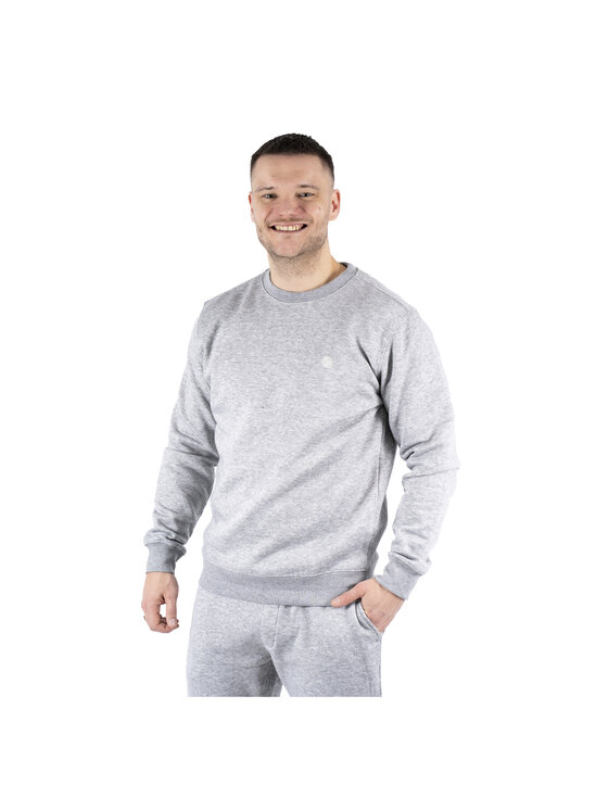 Marcus Marcus Felpa Colin O Grigio Regular Fit