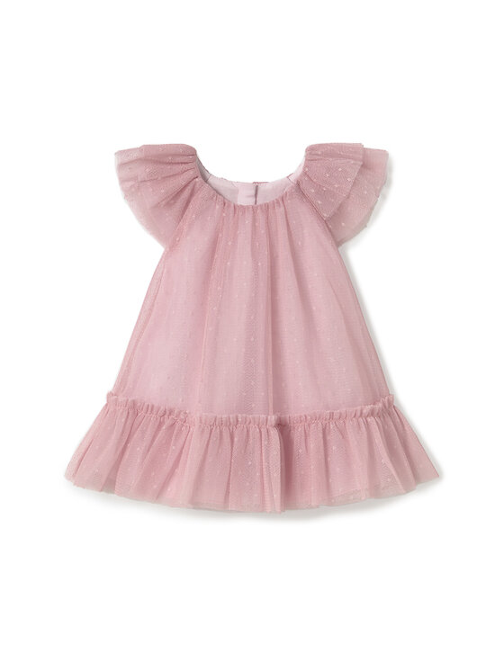 Mayoral Mayoral Elegantní šaty 1850 Růžová Regular Fit