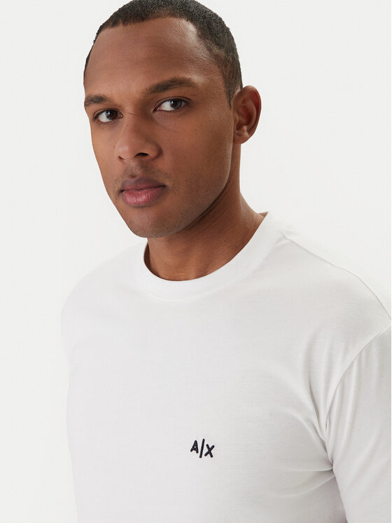 Armani Exchange Armani Exchange T-Shirt XM001568 AF10358 U0009 Biały Regular Fit
