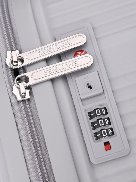 Semi Line Semi Line Mittlerer Koffer T5897-2 Grau