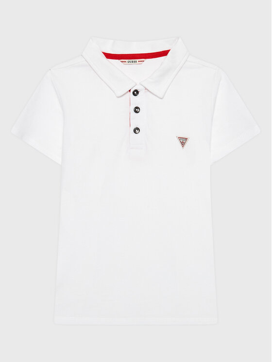 Guess Guess Поло L2GP02 KAPY0 Білий Regular Fit