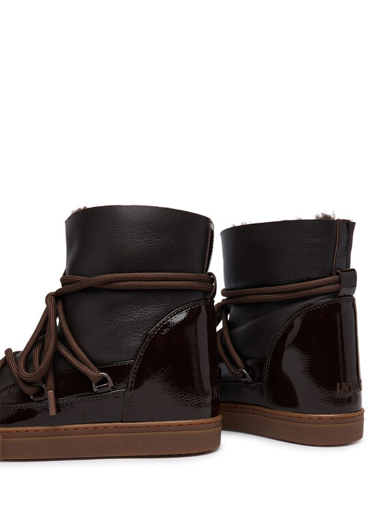 Inuikii Inuikii Śniegowce Gloss Wedge 1001.004.0052.150 Brązowy