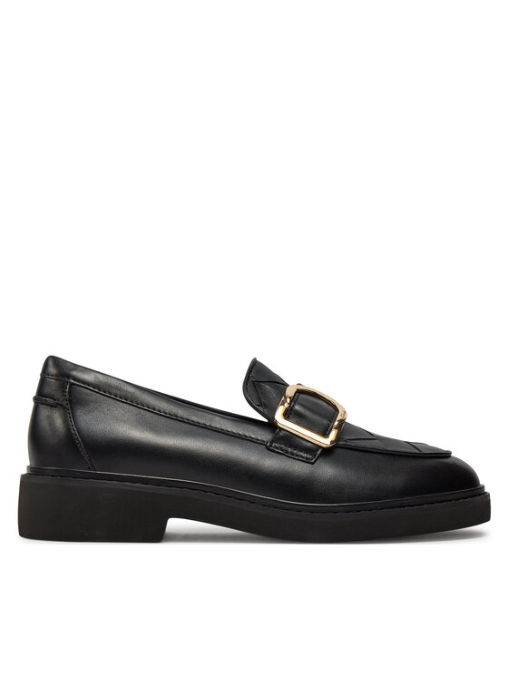 Clarks Loaferice Splend Penny 26176778 Crna