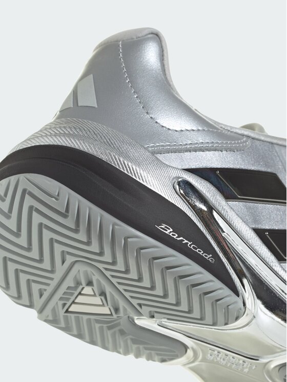 adidas adidas Buty do tenisa Barricade 13 Silver Edition Srebrny
