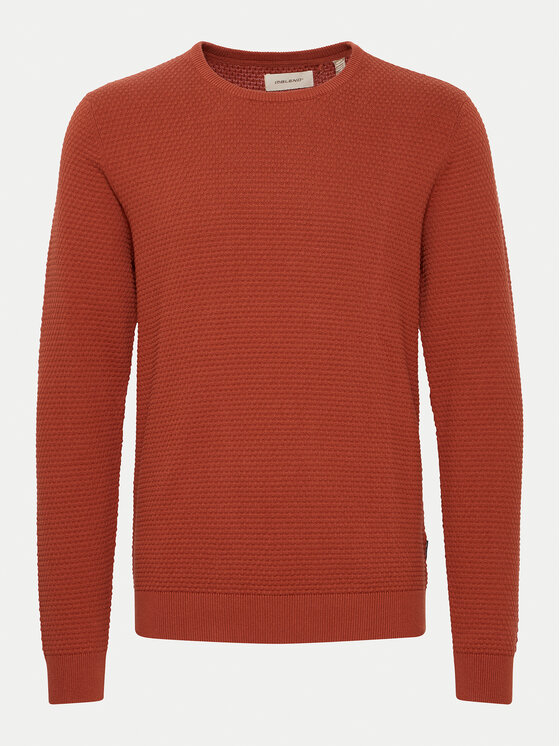 Blend Blend Džemper 20717257 Crvena Regular Fit