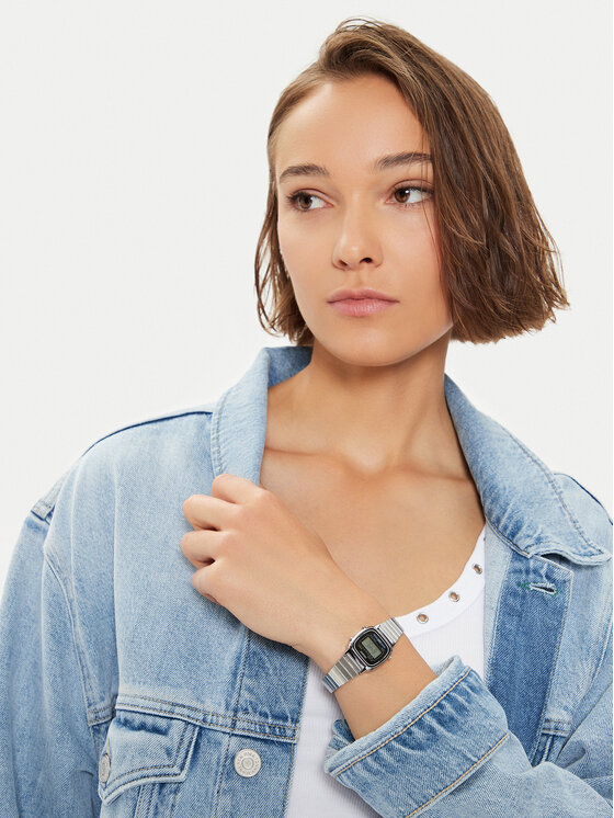 Casio Casio Käekell Vintage LA670WEA-1EF Hõbedane