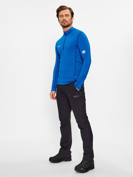 Mammut Mammut Tehnička majica dugih rukava Aenergy ML Half Zip Pull 1016-01100-50381-113 Tamnoplava Regular Fit