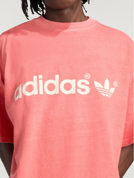 adidas Originals adidas Originals T-Shirt 173264 Czerwony Regular Fit