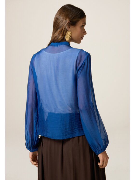 Oltre Oltre Camicia 5127R003037N024 Blu Regular Fit