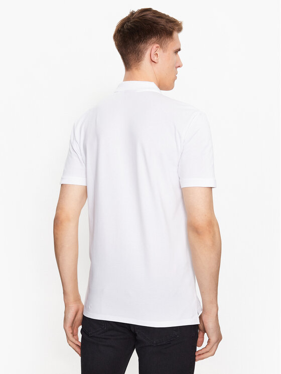 HUGO Hugo Polo 50470547 Biały Slim Fit