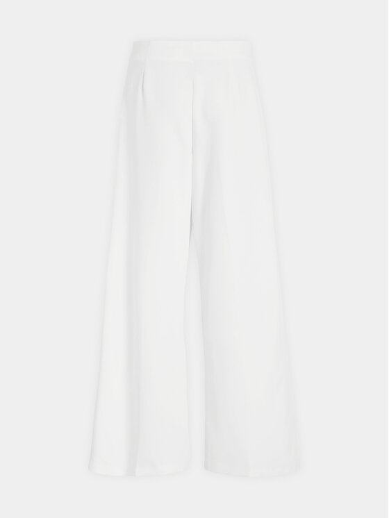 Vila Vila Hlače Clara 14093130 Bijela Wide Leg