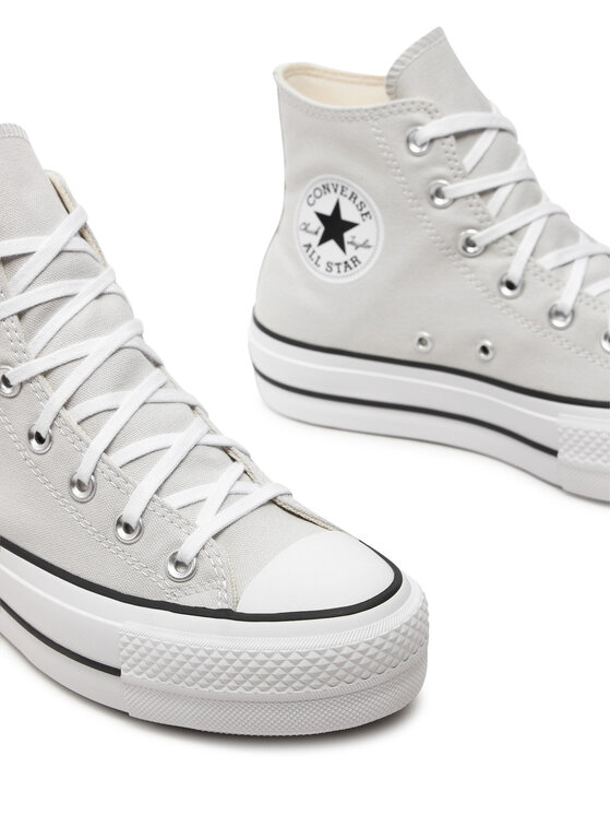 Converse Converse Plátěnky Chuck Taylor All Star Lift Platform Hi A08287C Šedá