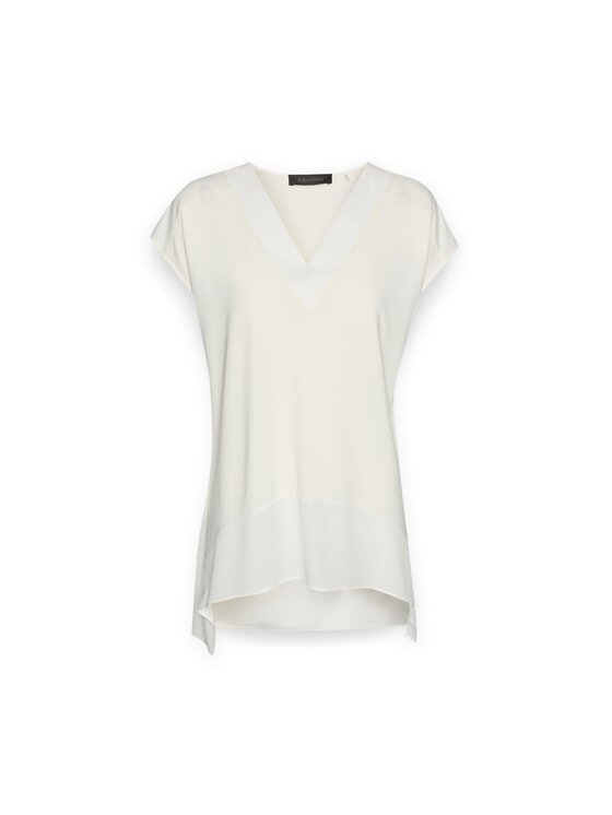 Elena Mirò Elena Mirò T-shirt G355Z000570N011 Bianco A-Line Fit