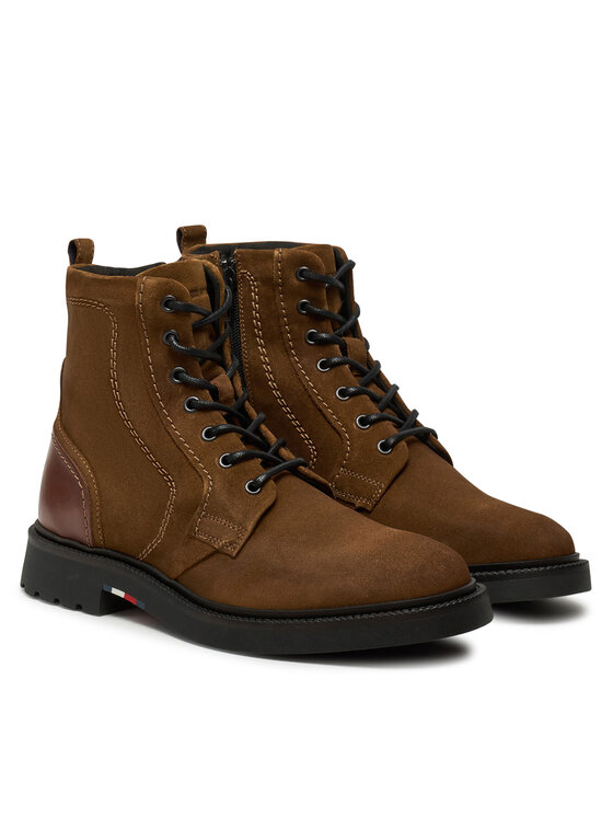 Tommy Hilfiger Tommy Hilfiger Kozaki FM0FM05105 Brązowy