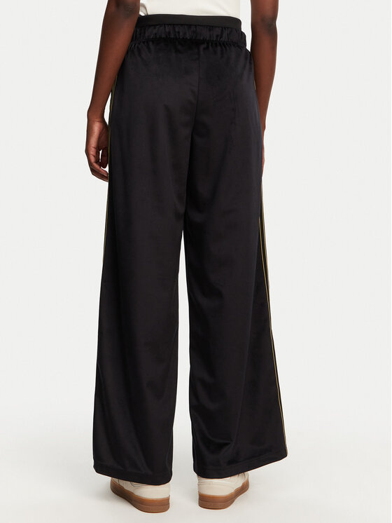 adidas adidas Pantaloni trening Velour JI5755 Negru Regular Fit