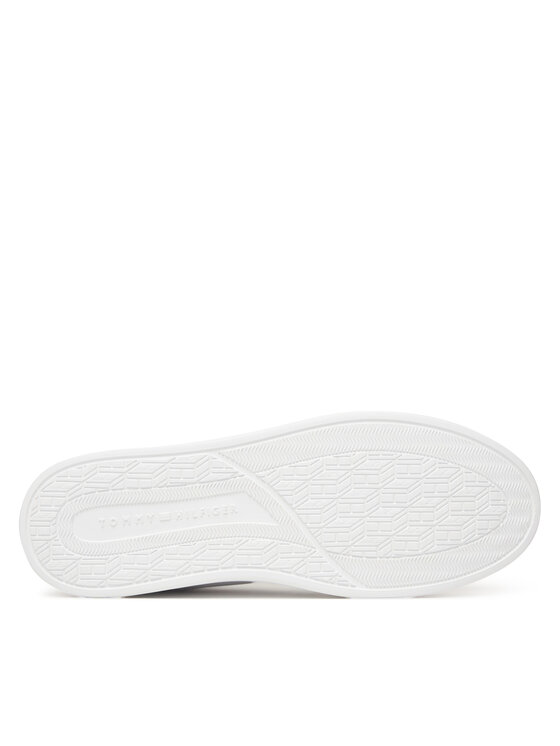 Tommy Hilfiger Tommy Hilfiger Sneakers Icon Court Light Ess FM0FM05678 Bianco