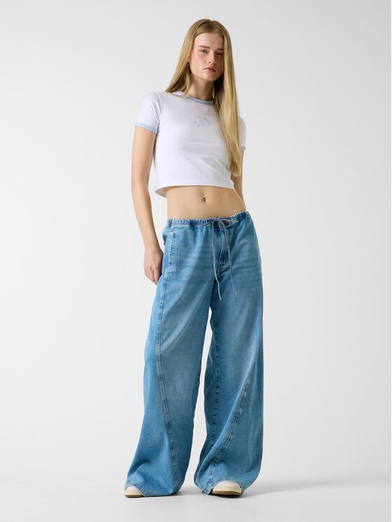 Guess Jeans Guess Jeans T-Shirt 180329 Λευκό Classic Fit