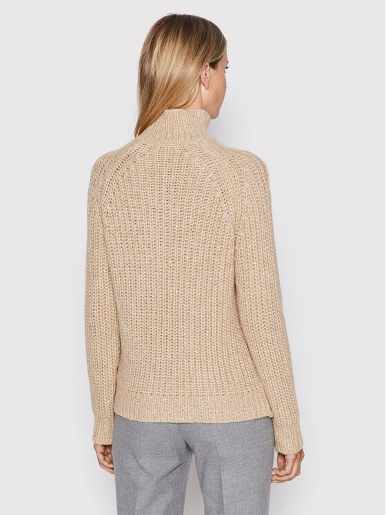 Peserico Peserico Pullover S99741F03 Beige Regular Fit