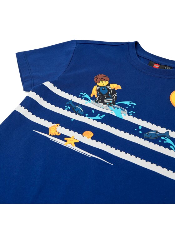 LEGO LEGO T-Shirt 12011219/577 Granatowy Regular Fit